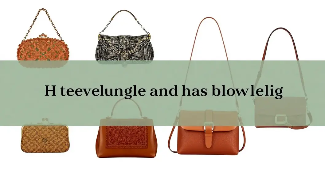 The evolution of handbag design across different historical periods.